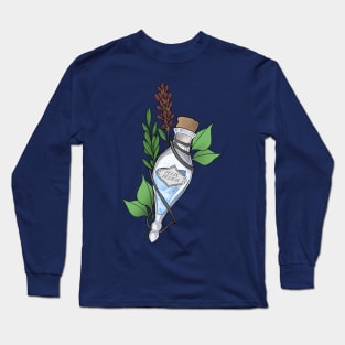 Luck in a Bottle - Blue Long Sleeve T-Shirt